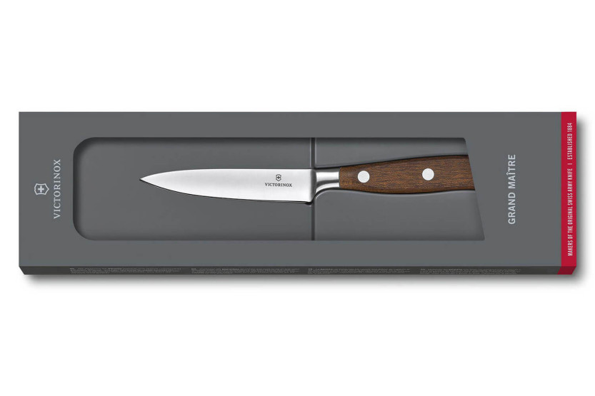 Victorinox Grand Maître Houtgesmeed schilmesje 10cm esdoorn handgreep