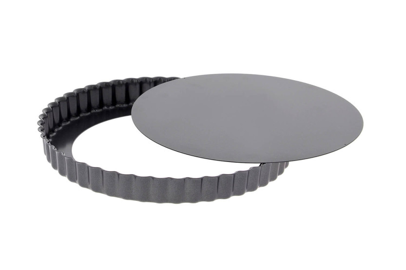 De Buyersteel rillet terteform med avtakbar bunn og rett kant