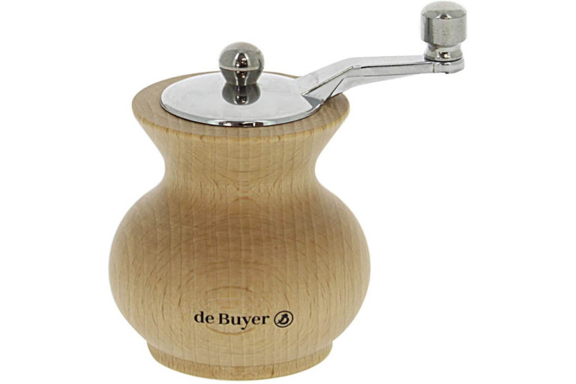 Moinho de especiarias De Buyer Boogie B Wood 7cm - sal ou pimenta