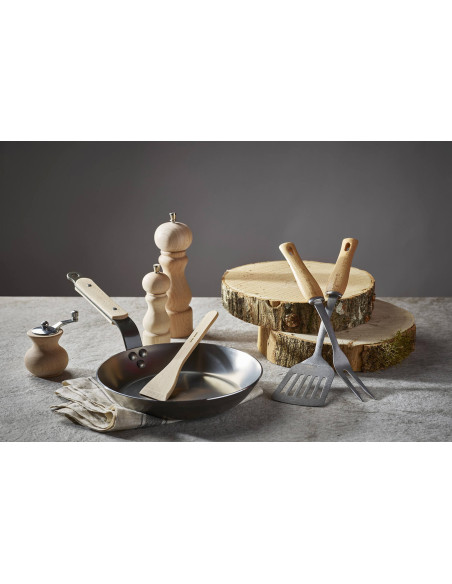 De BuyerBoogie B Houten kruidenmolen 7cm - zout of peper