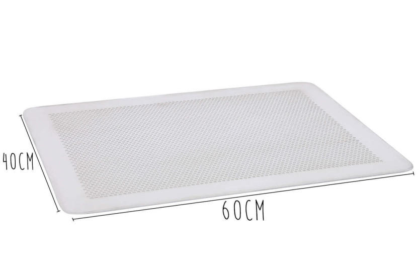 De Bu yer perforerad aluminiumplåt, kantfri, 1,5 mm tjock