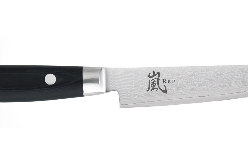 Japansk skärkniv Yaxell RAN 15cm blad damast 69 lager