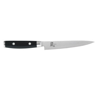 Japanilainen viipalointiveitsi Yaxell RAN 15cm terä damasti 69 kerrosta