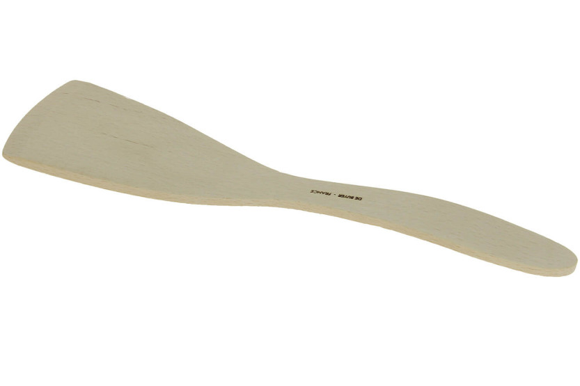 De Buyer Bois Pá de cozinha curva de 30 cm em faia