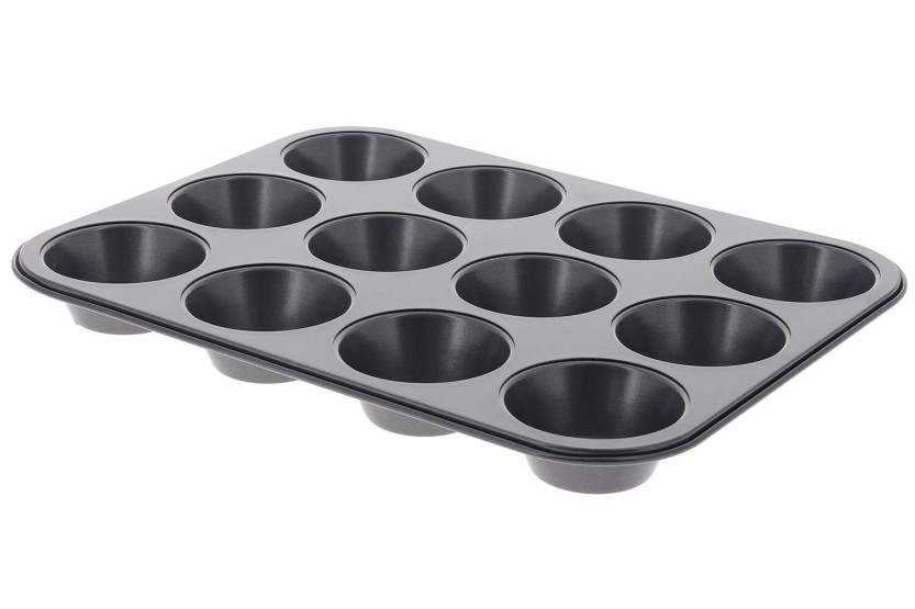 De Buyer12 muffinsbakke i non-stick stål