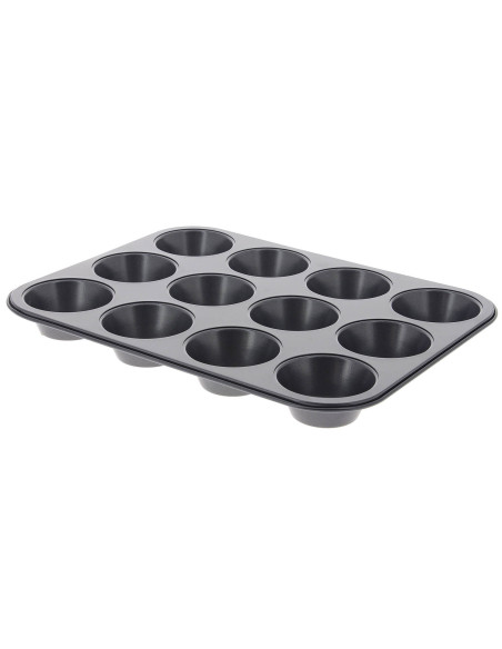 De Buyer 12 teglia per muffin in acciaio antiaderente