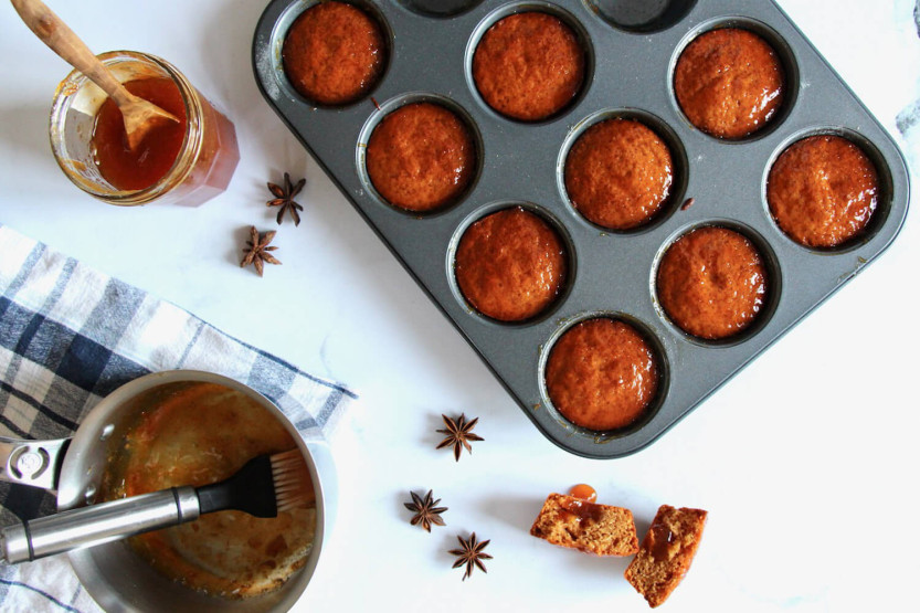 Tabuleiro para muffins De Buyer 12 em aço antiaderente