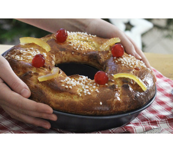 Molde savarin redondo de acero antiadherente De Buyer 2