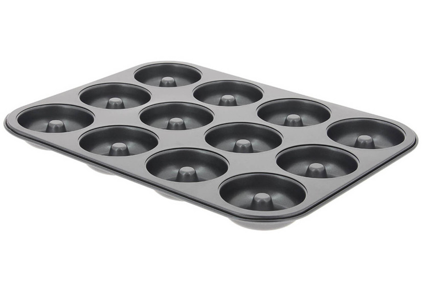 De Buyer12 mini savarins plate in non-stick steel
