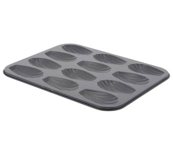 Non-stick stålplatta för 12 De Buyermadeleines
