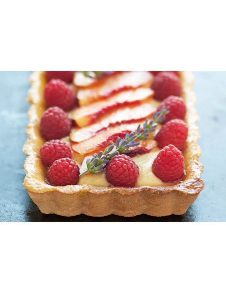 Forma retangular para tartes De Buyer com base amovível