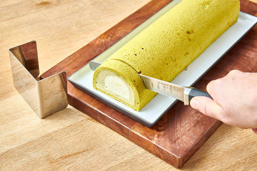 De Buyer FK2 16cm flexible with granton edge slicing knife with unique adjustable balance