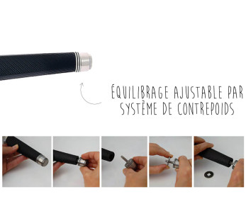 FK2 Cuchillo de pelar de 9 cm De Buyer Cuchillo de pelar equilibrio ajustable único 2