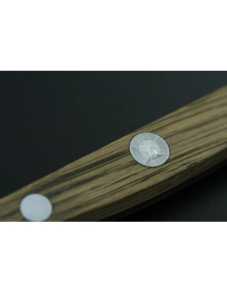 Güde Alpha Chêne Tenedor de carne de acero forjado de 18 cm