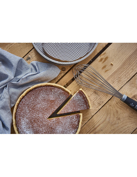 De Buyer flyttbar springform i rustfritt stål + 2 bakeplater