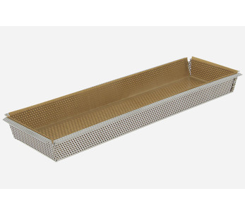 De Buyerrectangulär form med löstagbar botten och bakplåtspapper