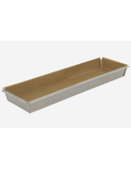De Buyerrectangular-form med aftagelig bund og bageplade