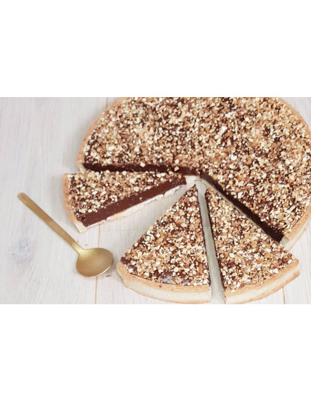 De Buyer Valrhona aro de tarta de acero inoxidable perforado, borde recto, altura 2cm
