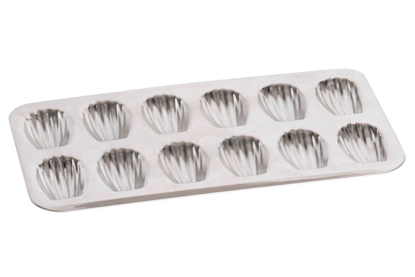 Gobel valset blikkplate for madeleinekaker
