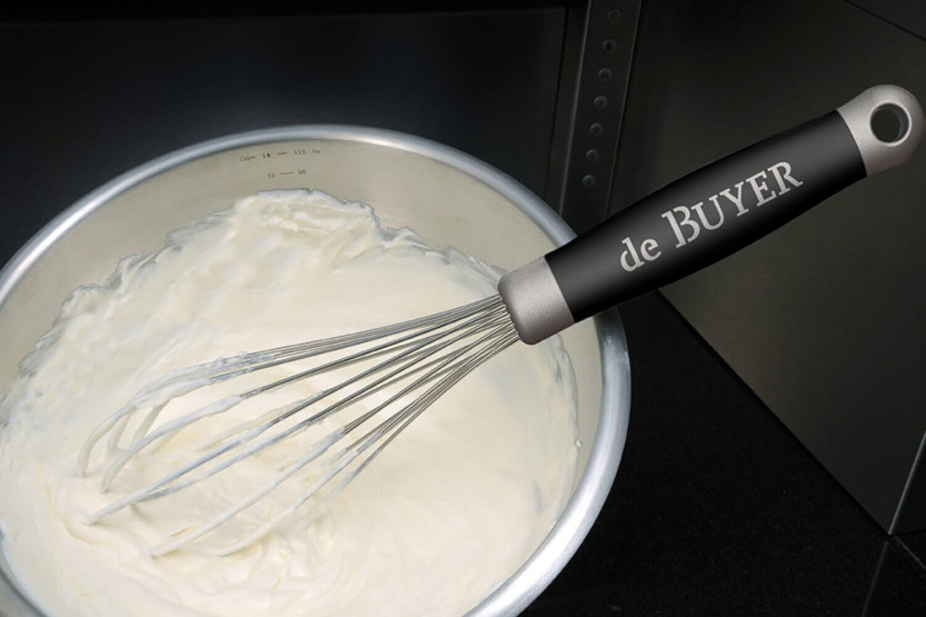De BuyerGöma ammattimainen ruostumattomasta teräksestä valmistettu lankavispilä