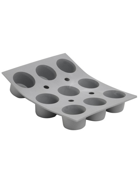 De BuyerElastomoule mini muffinvorm 9 of 15 holtes