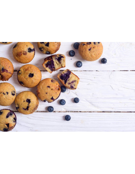 De BuyerElastomoule silikoni mini muffinssivuoka 9 tai 15 onteloa