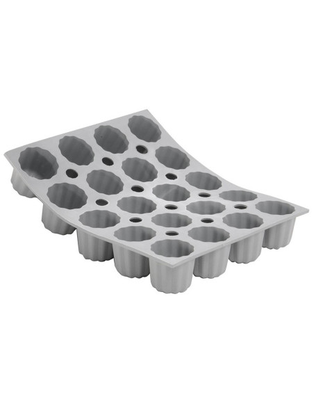 De Buyer Elastomolde para mini flautas bordelesas 20 o 28 cavidades