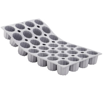 De Buyer Elastomould para mini flautas Bordeaux 20 ou 28 cavidades
