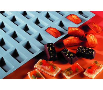 De Buyer mini financiers molde Elastomoule 15 ou 25 cavidades