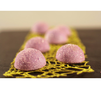 De BuyerElastomoule mini half spheres mould 20 or 24 cavities