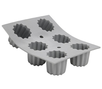 De BuyerBordeaux riflet form Elastomoule 6 eller 8 kaviteter
