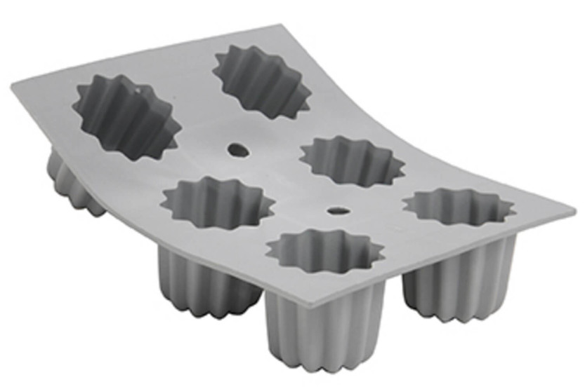 De BuyerBordeaux riflet form Elastomoule 6 eller 8 kaviteter