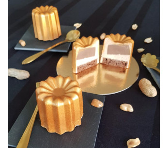 De BuyerBordeaux geribbelde vorm Elastomoule 6 of 8 caviteiten 2