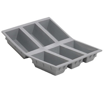 De Buyer Elastomoule Teglia a 6 o 9 celle per torte individuali