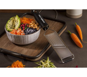 Küchenmandoline Microplane schwarzer Griff 2