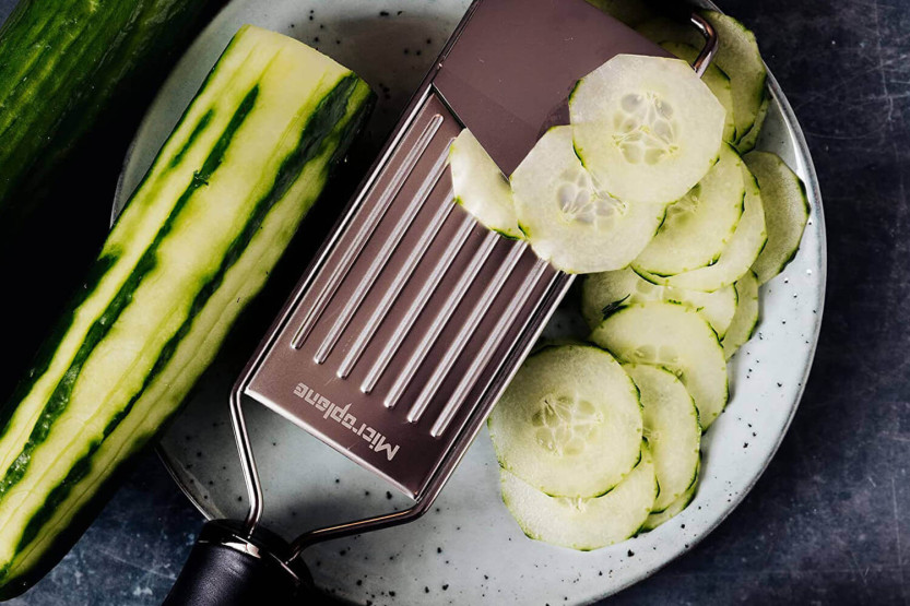 mandolino da cucina Microplane Gourmet manico nero