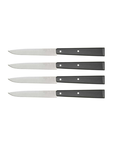 Opinel Tafelmesserset 4 tlg . Nr. 125 Pro mikroverzahnte Klingen 11cm