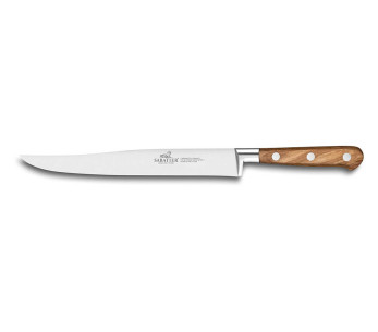 Cuchillo de trinchar Yatagan Sabatier Provençao 100% forjado 20cm mango de madera de olivo