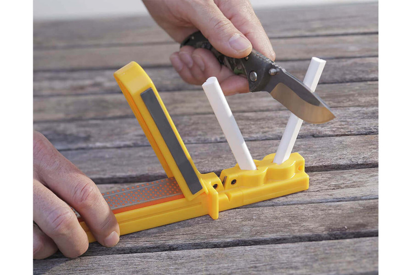 Smith's 3-i-1 manuell knivsliper for kroker og takkede blader