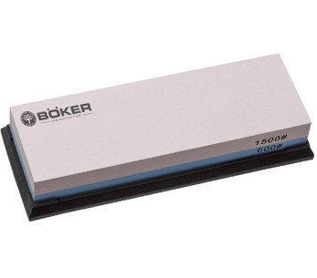 Böker Plus dobbeltsidet slibesten 600/1500 18x6x3cm