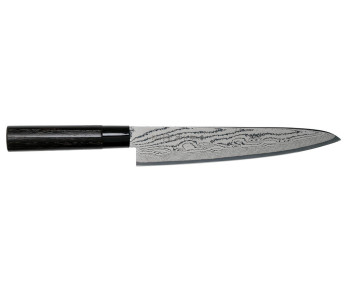 Tojiro Shippu Musta Damas kokki ' s veitsi 27cm terä
