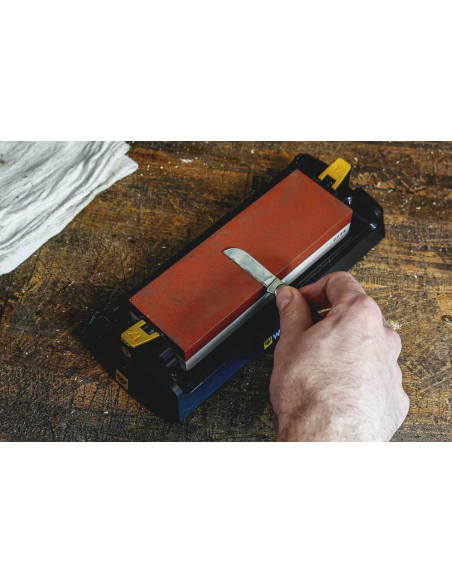 Worksharp double-sided 1000/6000 grit Sharpening stone - Size M