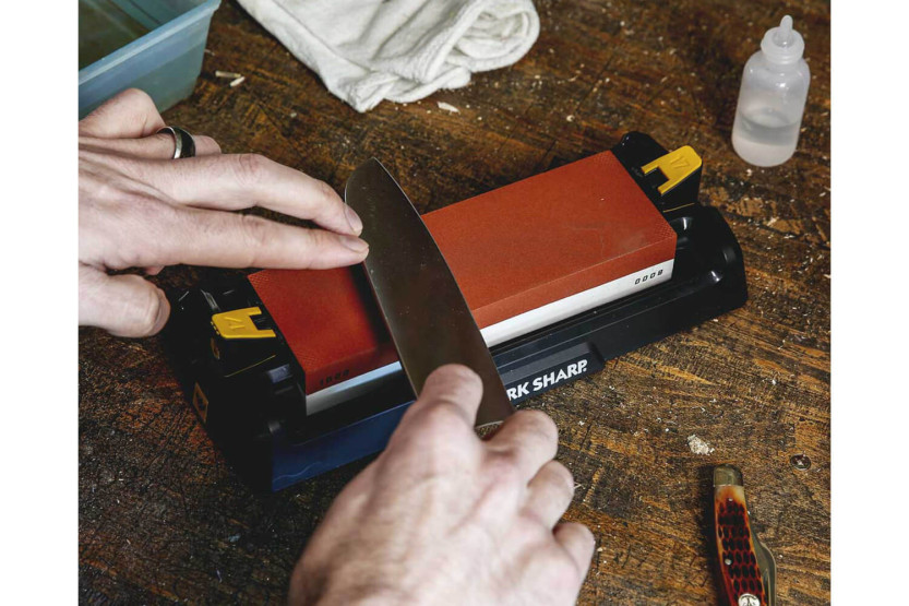 Worksharp double-sided 1000/6000 grit Sharpening stone - Size M