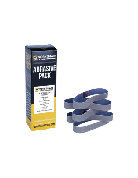 5 nastri a grana 400 per la smerigliatrice elettrica Worksharp WSK1