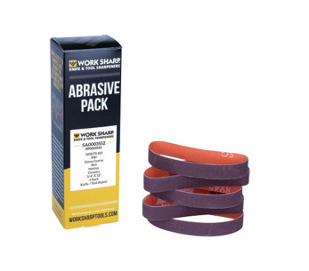 Kit de 5 correas de recambio de grano 80 para amoladora Worksharp WSK1