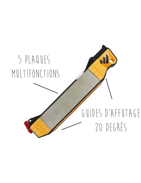 Worksharp multifunksjonslommesliper 17 x 4 x 2,5 cm