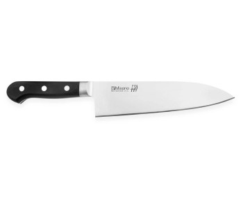 Coltello deba giapponese Misono 440 22 cm per uso occidentale