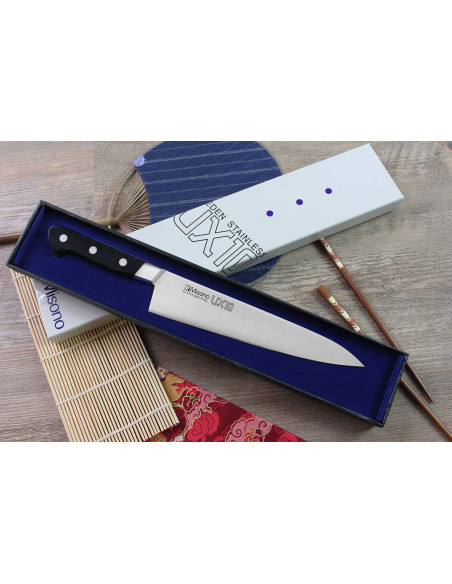 Misono UX10 21cm japanilainen kokki ' s veitsi