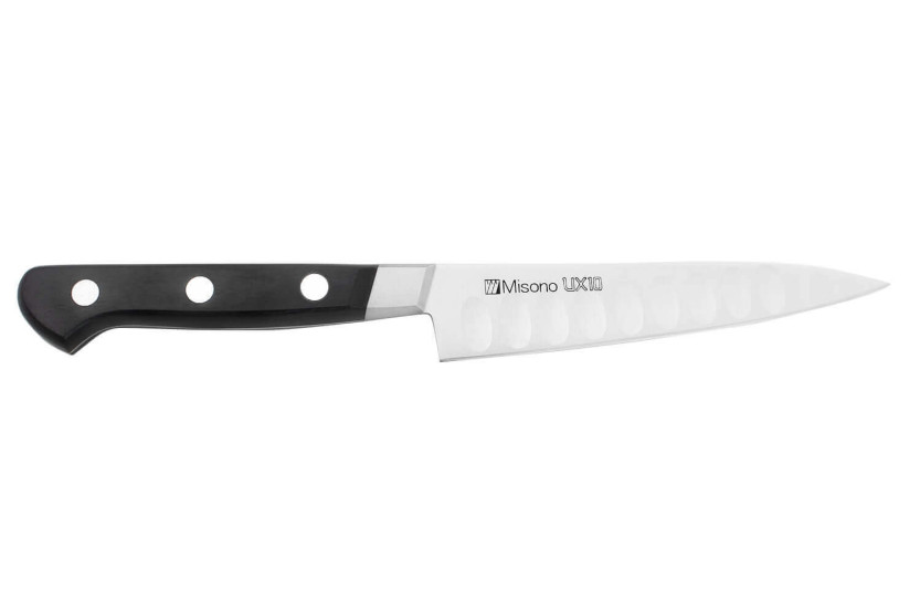 Misono UX10 japansk universalkniv med granton-egg 12cm