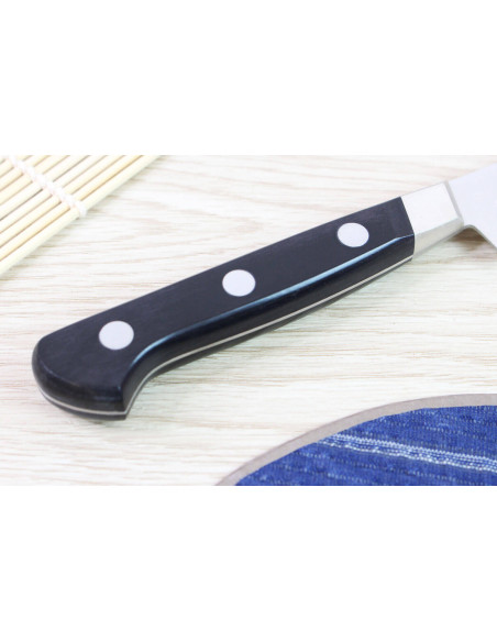 Misono UX10 japansk universalkniv med granton-egg 12cm
